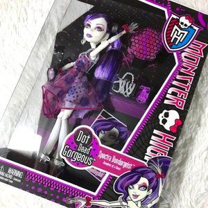NWOT Monster High Dot Dead Gorgeous SPECTRA VONDERGEIST